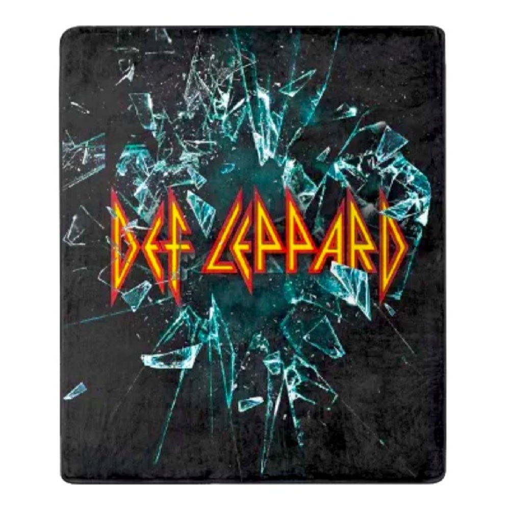 Def Leppard Classic Rock Band Luxury Throw Blanket, 60" x 70"